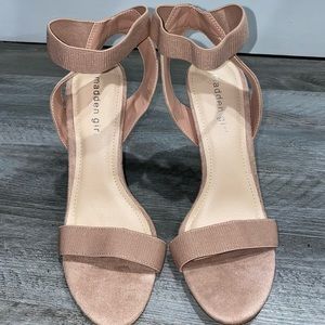 Madden Girl Mauve Heels size 8